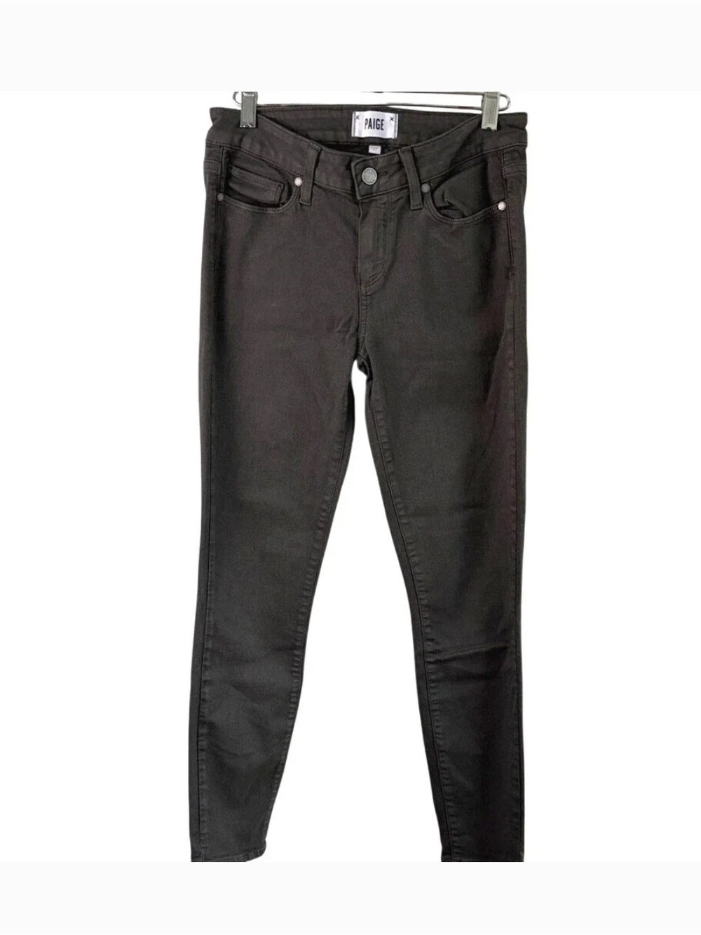 Bundle 2/$30! PAIGE Verdugo Olive Women's Skinny Jeans 27